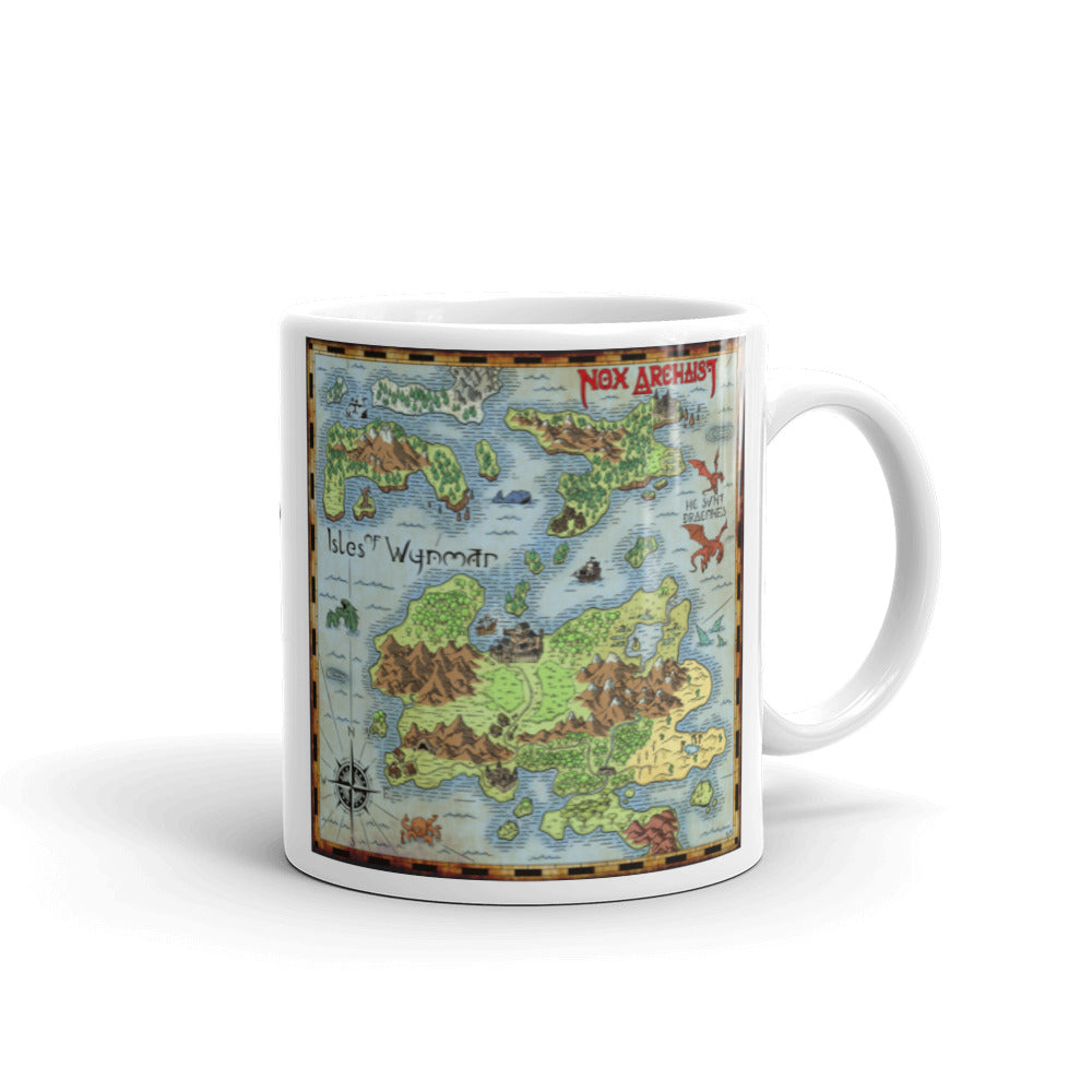 Isle of Wynmar Map Mug